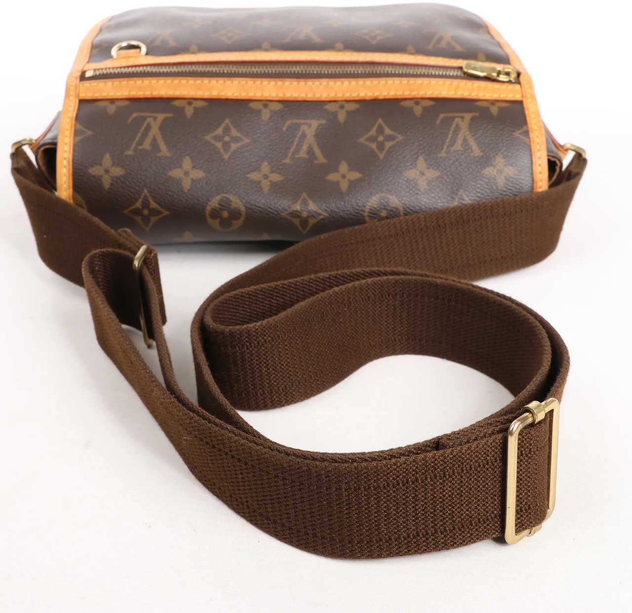 Louis Vuitton Louis Vuitton Bosphor PM Monogram Crossbody Bag in Brown Bruin