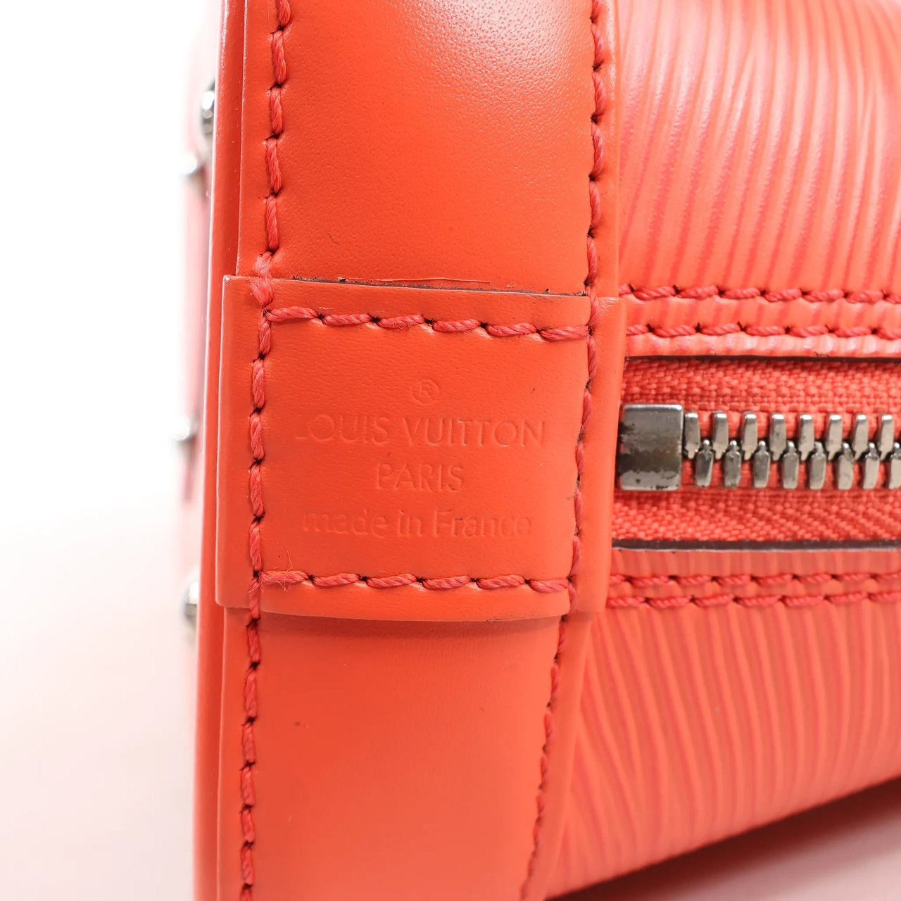 Louis Vuitton Louis Vuitton Epi Leather Alma BB Handbag in Orange M40854 Oranje