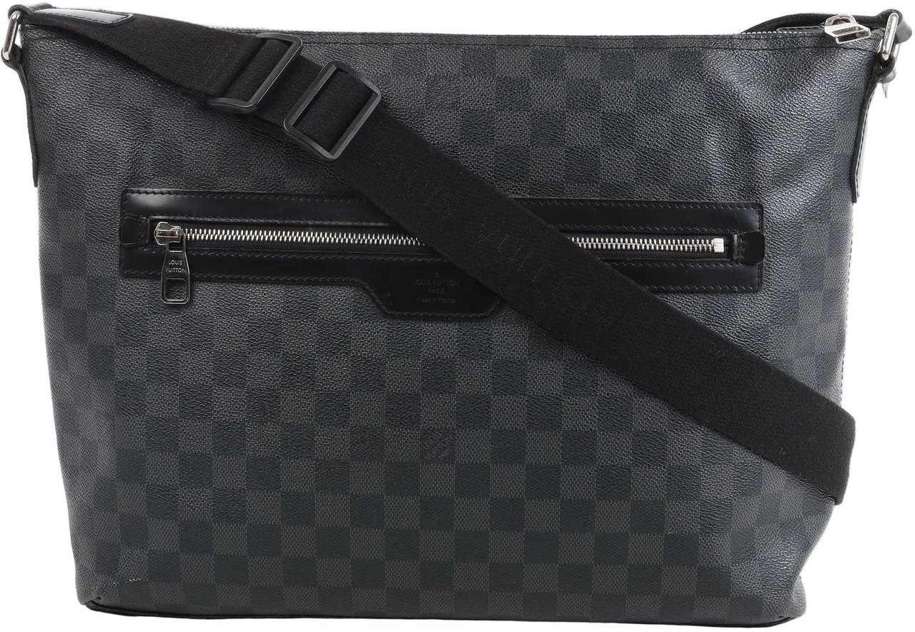 Louis Vuitton Louis Vuitton Damier Graphite Mick MM Shoulder Bag N41106 Zwart