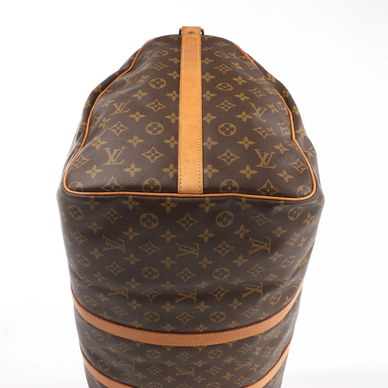 Louis Vuitton Louis Vuitton Monogram Canvas Keepall Bandoulière 60 Travel Bag M41412 Bruin