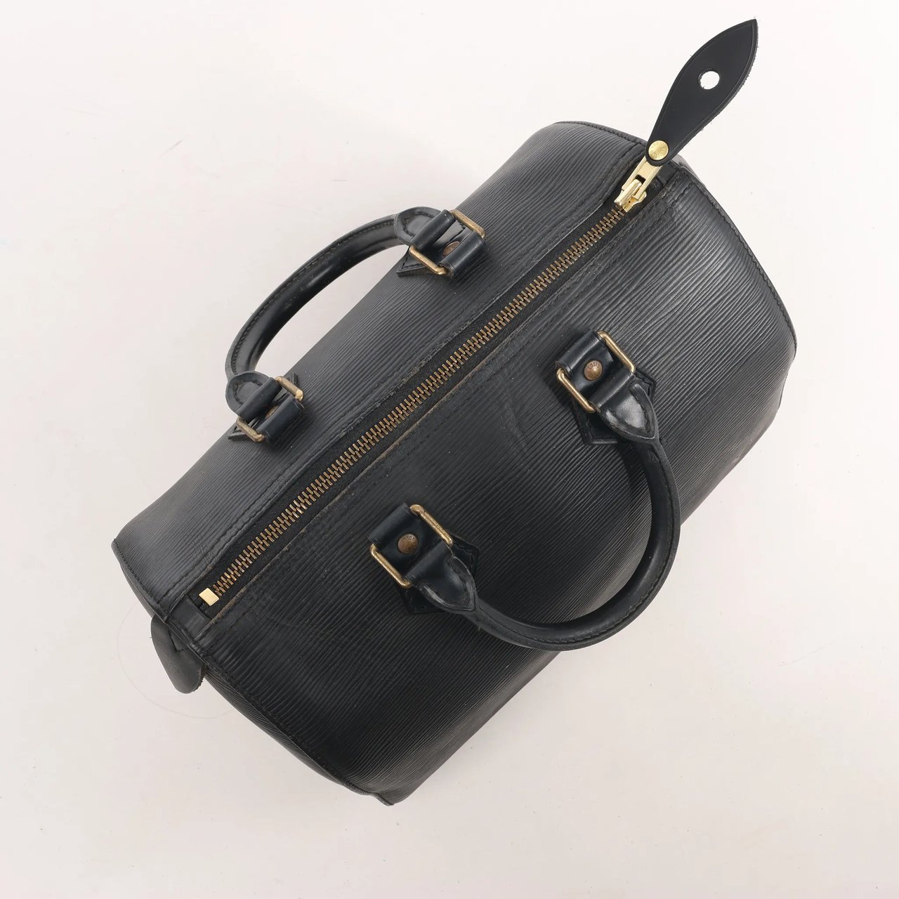 Louis Vuitton Louis Vuitton Speedy 25 Epi Leather in Black M59032 Zwart