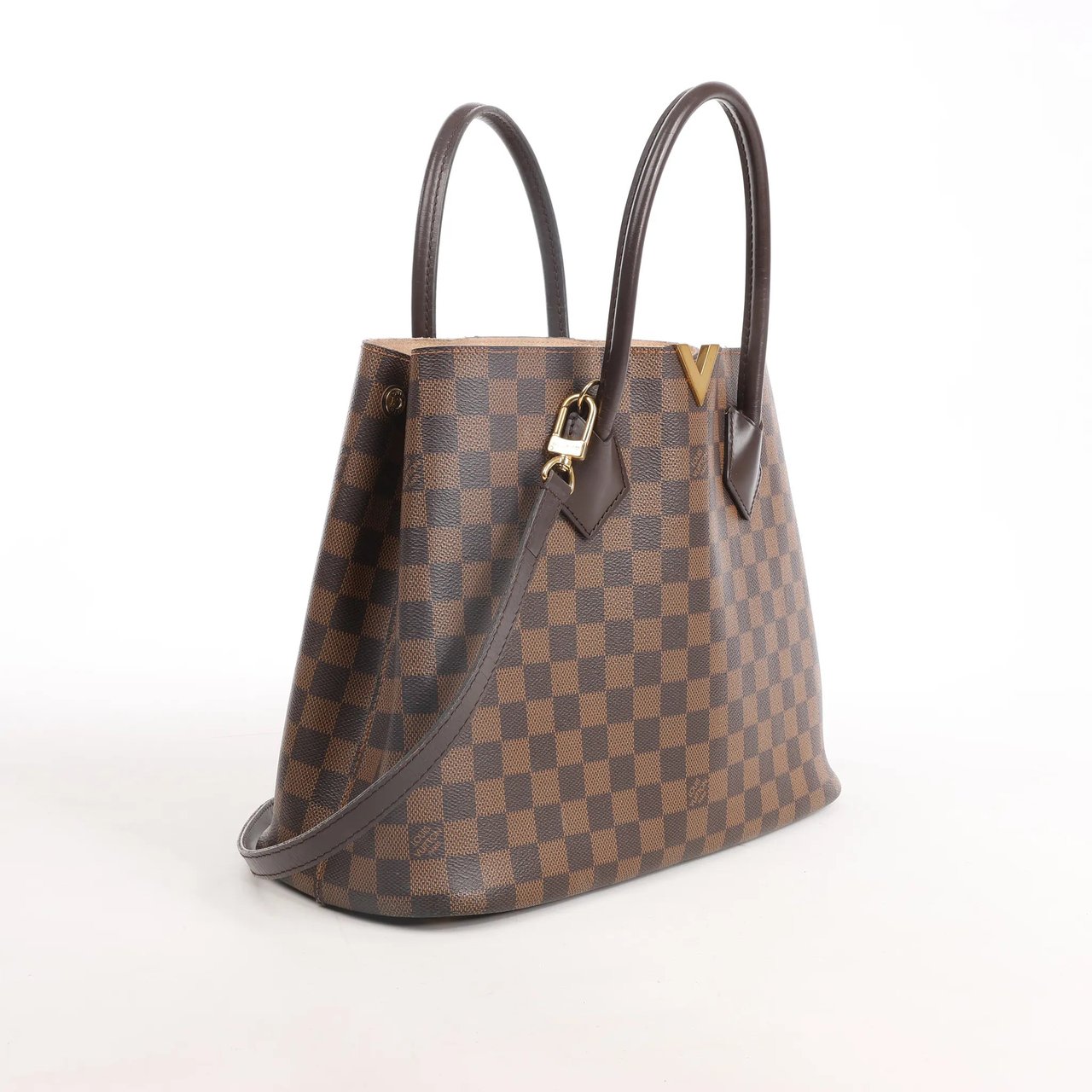 Louis Vuitton Louis Vuitton Kensington Damier Ebene 2Way Handbag in Brown N41435 Bruin