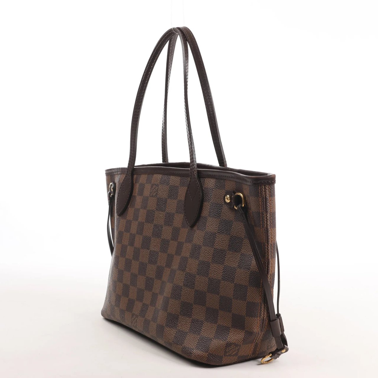 Louis Vuitton Louis Vuitton Damier Ebene Neverfull PM Shoulder Bag in Brown N51109 Bruin