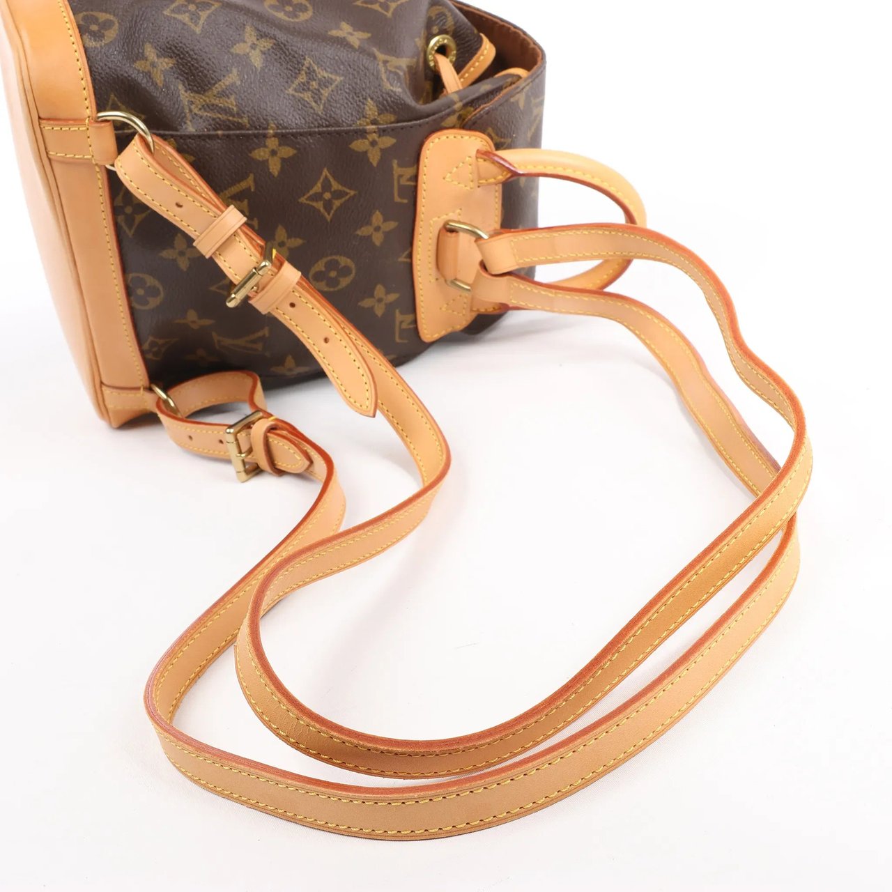 Louis Vuitton Louis Vuitton Monogram Canvas Montsouris Vintage Mini Backpack M51137 Bruin