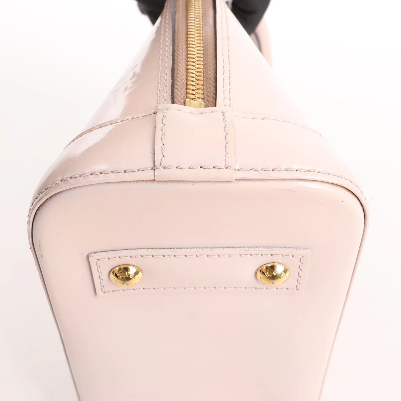 Louis Vuitton Louis Vuitton Alma BB Monogram Vernis 2Way Handbag in Pink M50415 Roze