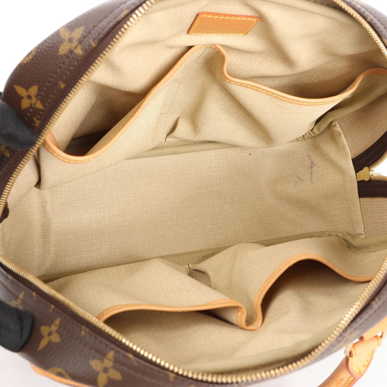 Louis Vuitton Louis Vuitton Monogram Canvas Trouville Handbag in Brown M42228 Bruin