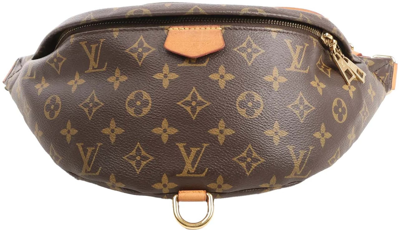 Louis Vuitton Louis Vuitton Bum Bag Monogram Canvas Crossbody Bag in Brown M43644 Bruin