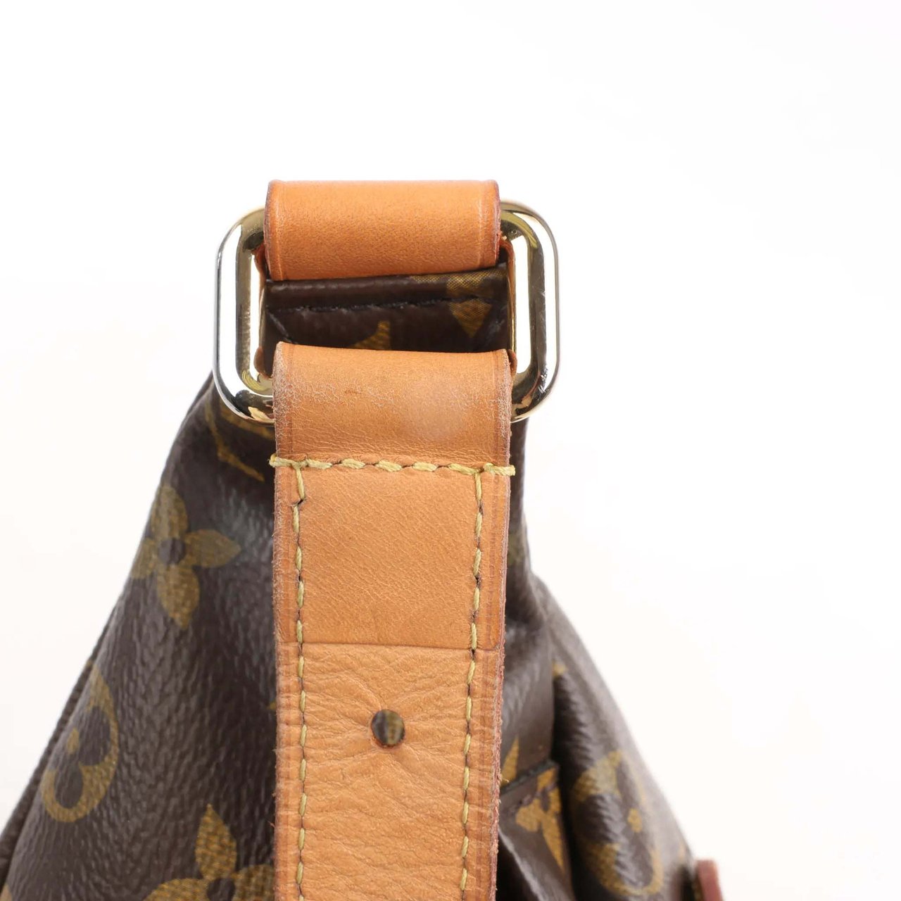 Louis Vuitton Louis Vuitton Bum Bag Monogram Canvas Crossbody Bag in Brown M43644 Bruin