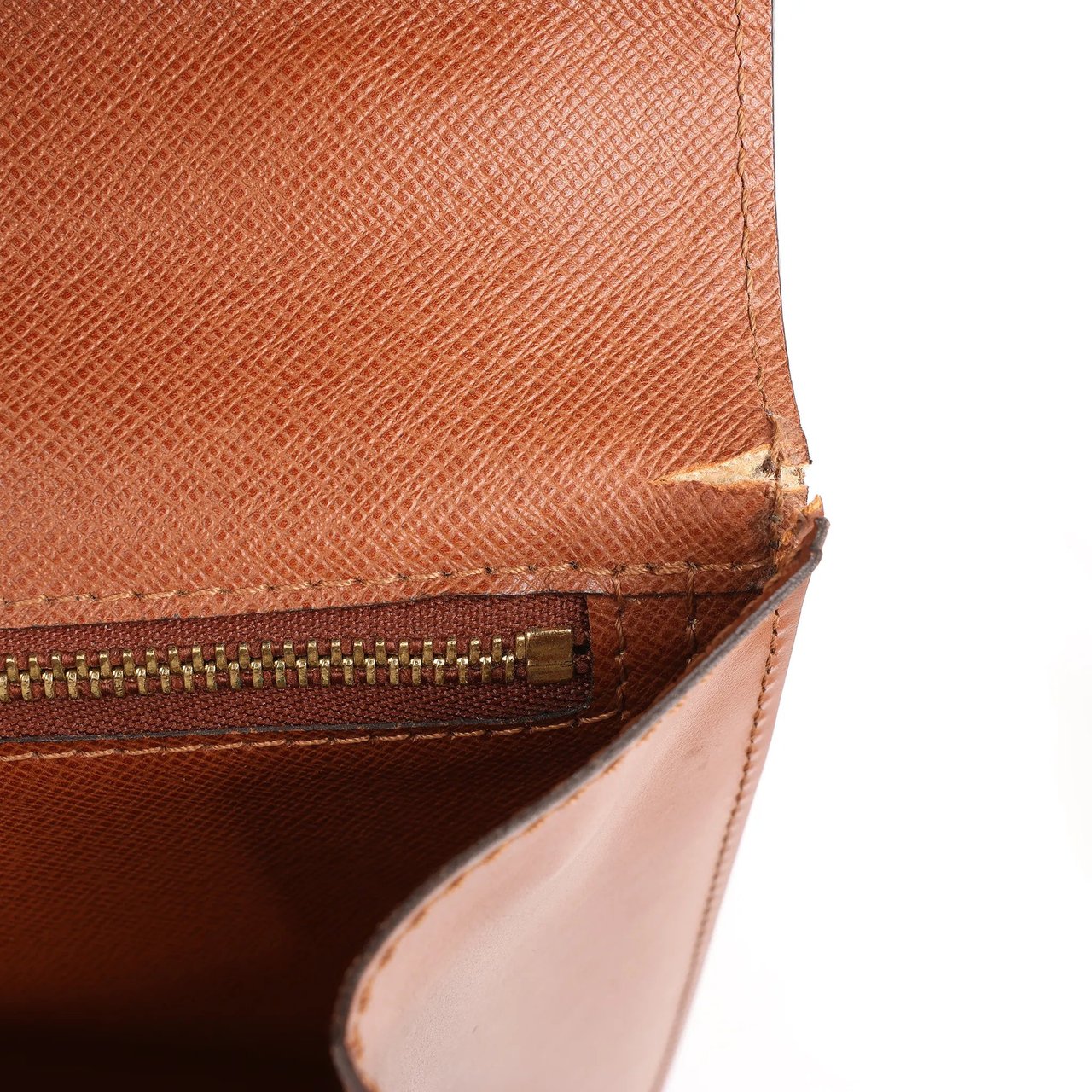 Louis Vuitton Louis Vuitton Monceau Monogram Canvas Handbag in Brown M51187 Bruin