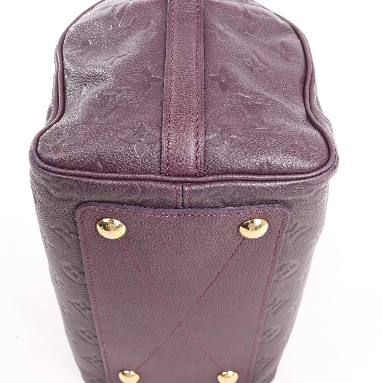 Louis Vuitton Louis Vuitton Speedy 25 Bandoulière Monogram Empreinte 2Way Handbag in Purple Divers