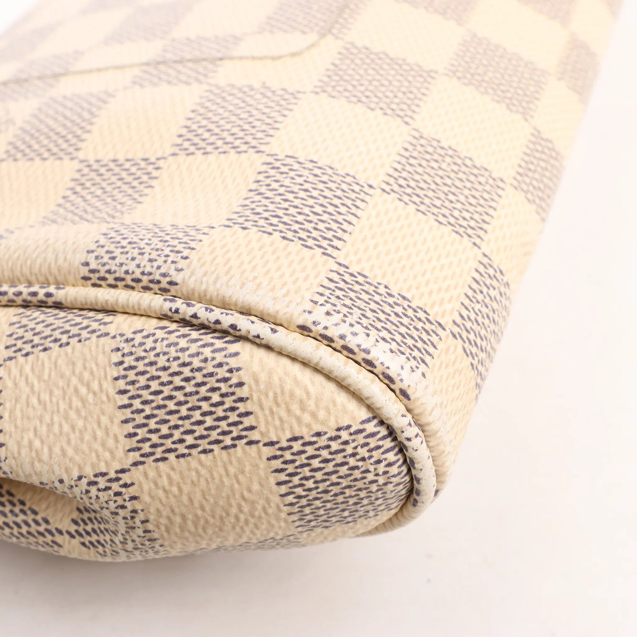 Louis Vuitton Louis Vuitton Favorite MM Damier Azur Shoulder Bag in Beige N41275 Beige
