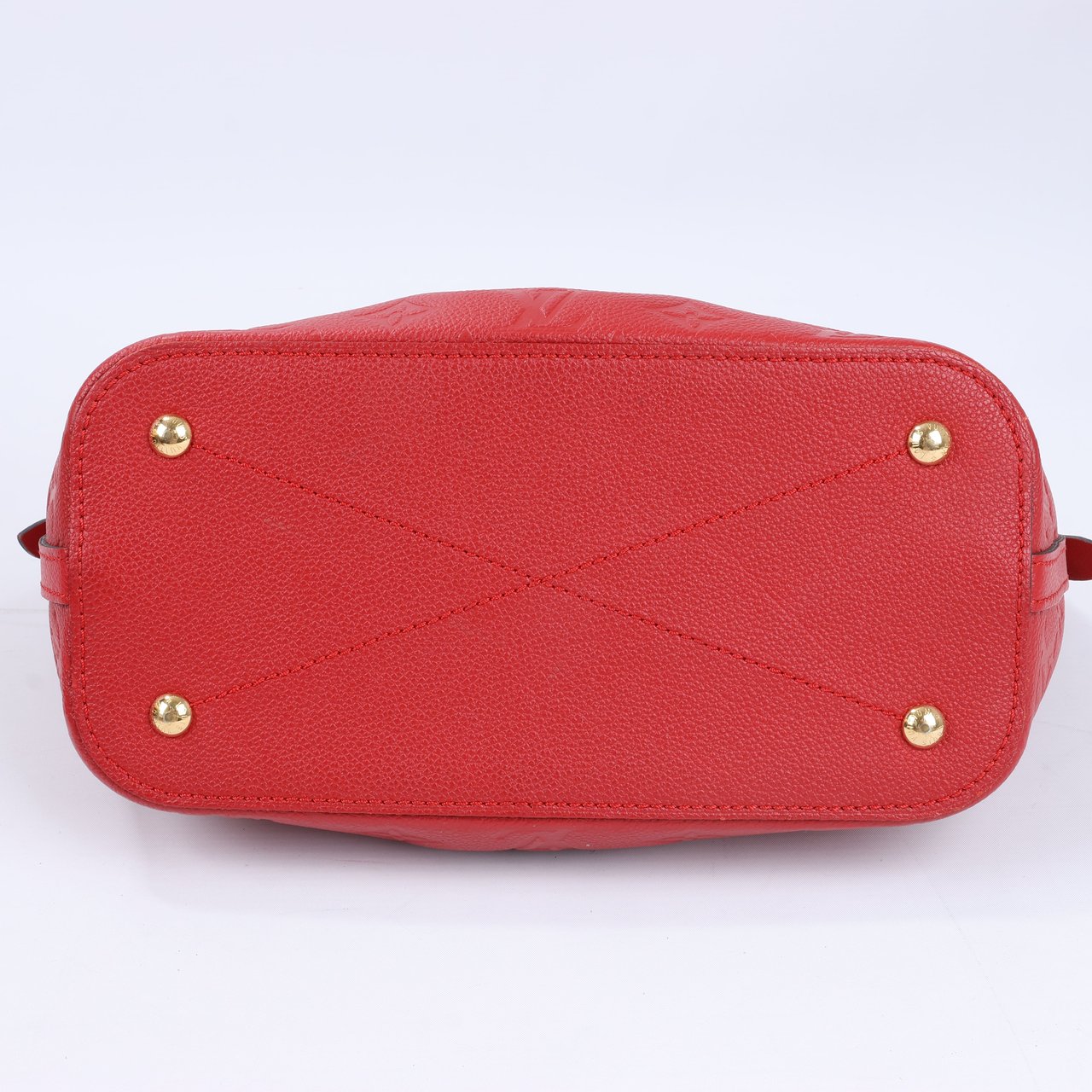 Louis Vuitton Louis Vuitton Monogram Empreinte Mazarine PM Handbag in Cherry M50638 Rood