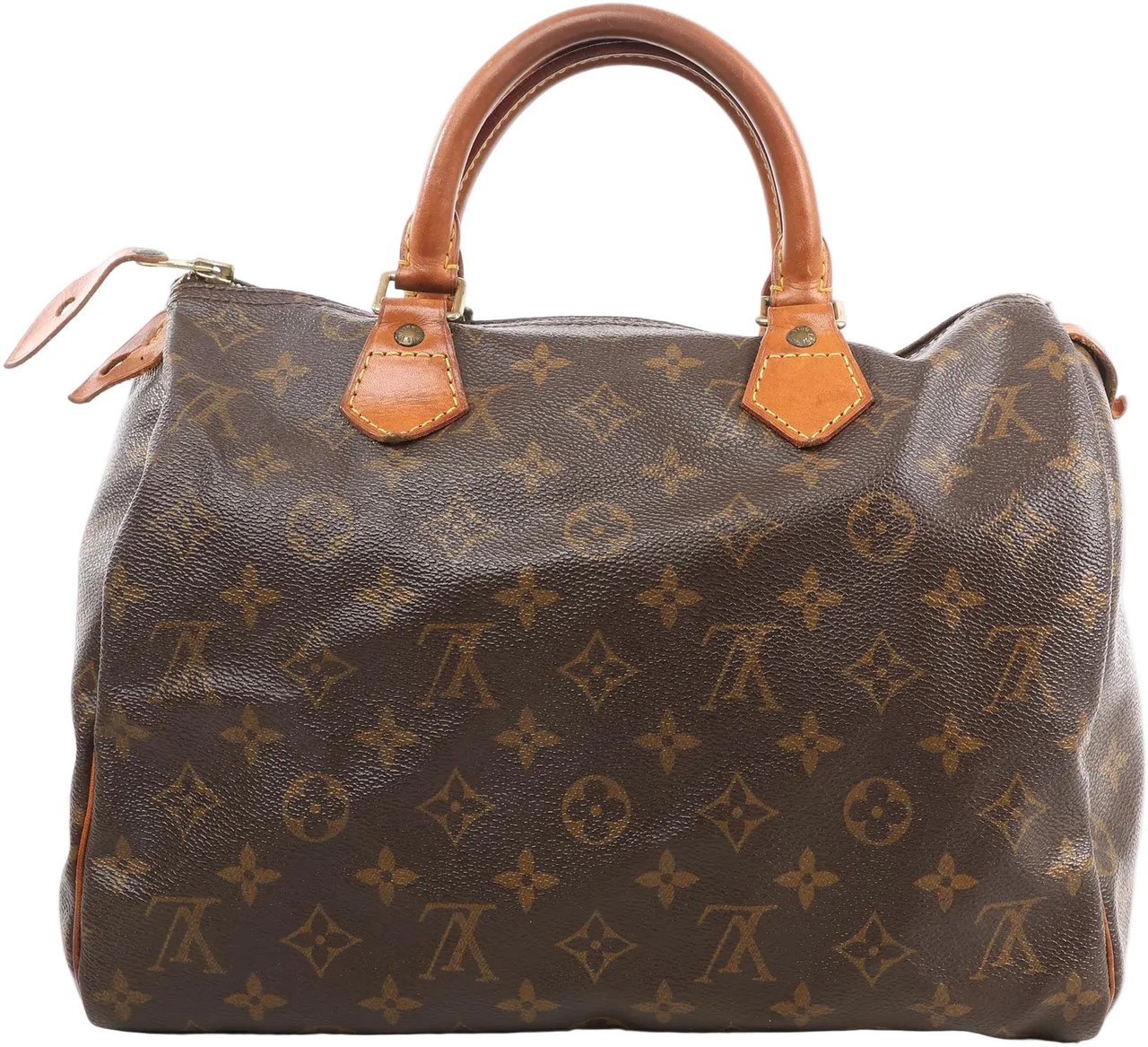 Louis Vuitton Louis Vuitton Speedy 30 Monogram Handbag in Brown M41526 Bruin