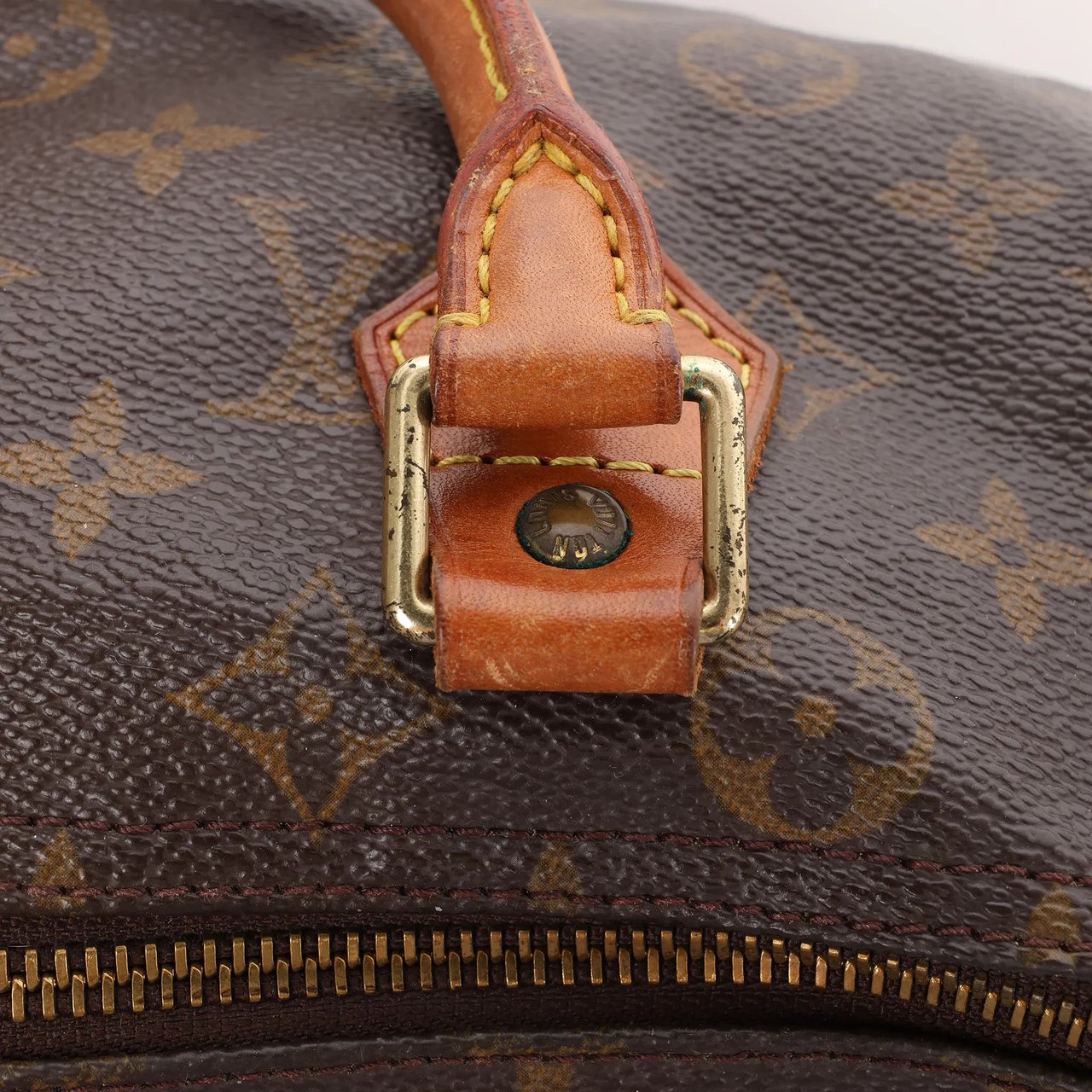 Louis Vuitton Louis Vuitton Speedy 30 Monogram Handbag in Brown M41526 Bruin