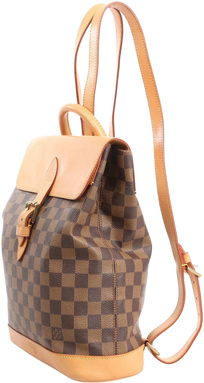 Louis Vuitton Louis Vuitton Arlequin Damier Ebene Backpack in Brown N99038 Divers