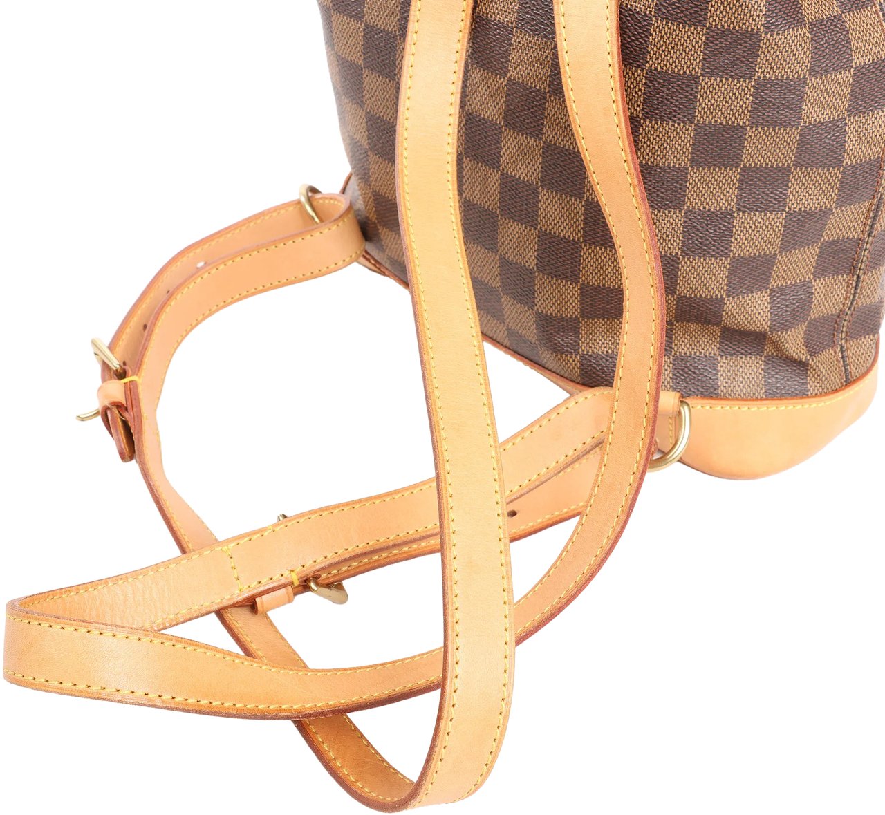 Louis Vuitton Louis Vuitton Arlequin Damier Ebene Backpack in Brown N99038 Divers
