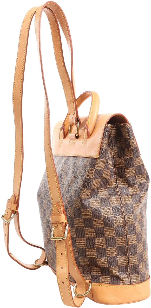 Louis Vuitton Louis Vuitton Arlequin Damier Ebene Backpack in Brown N99038 Divers