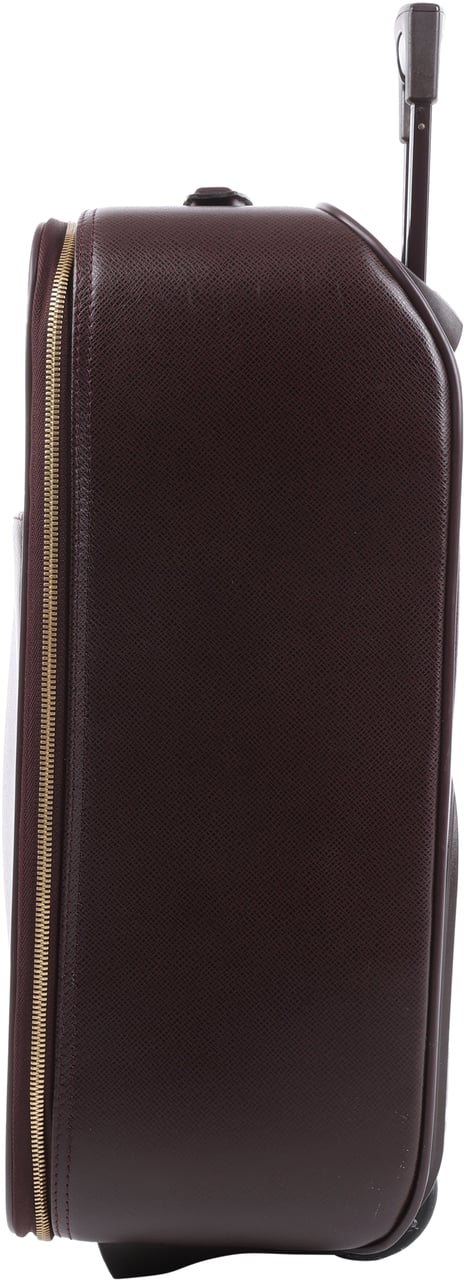 Louis Vuitton Louis Vuitton Taiga Leather Pegase 45 Travel Bag in Brown M23314 Bruin