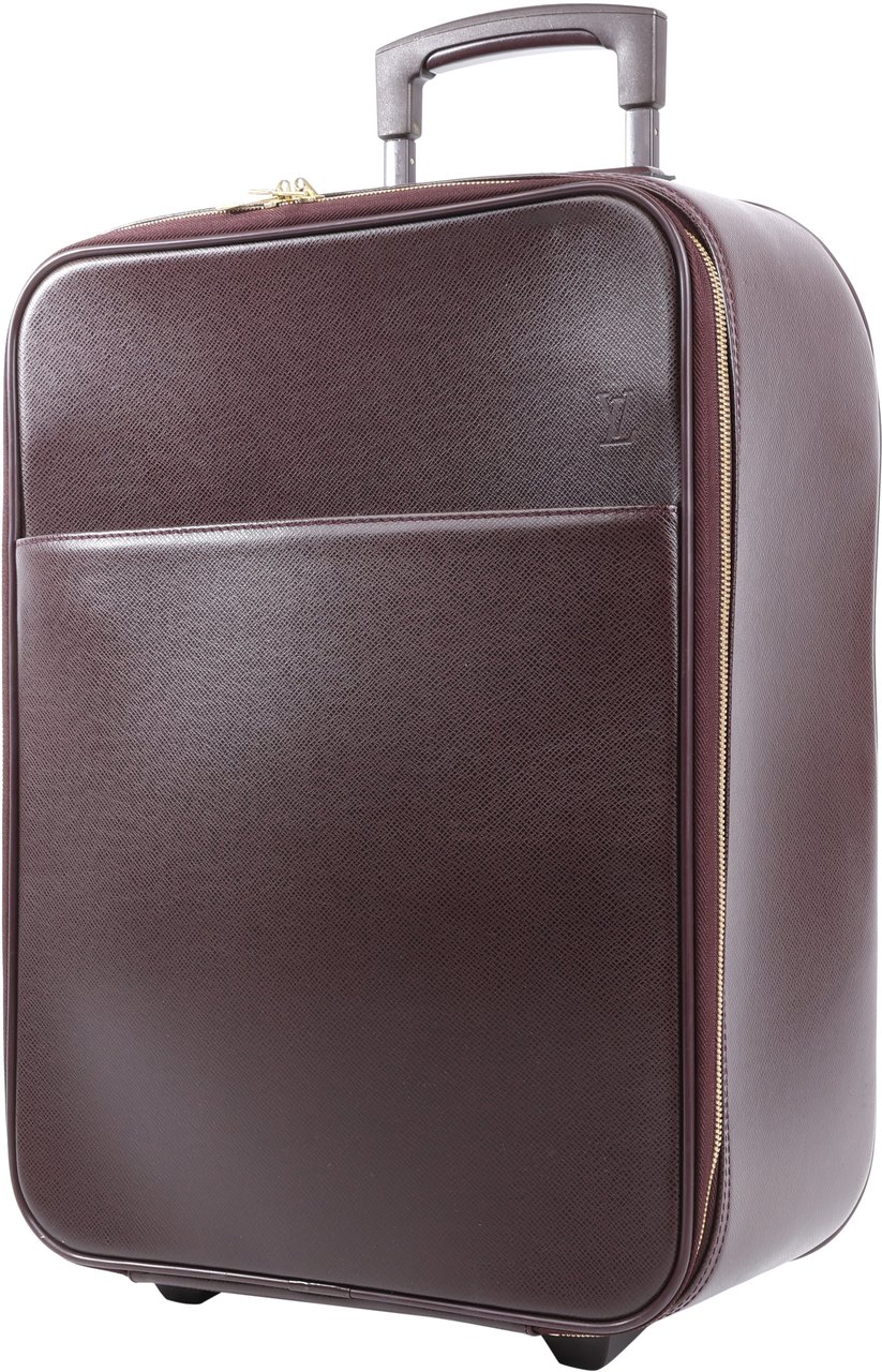 Louis Vuitton Louis Vuitton Taiga Leather Pegase 45 Travel Bag in Brown M23314 Bruin