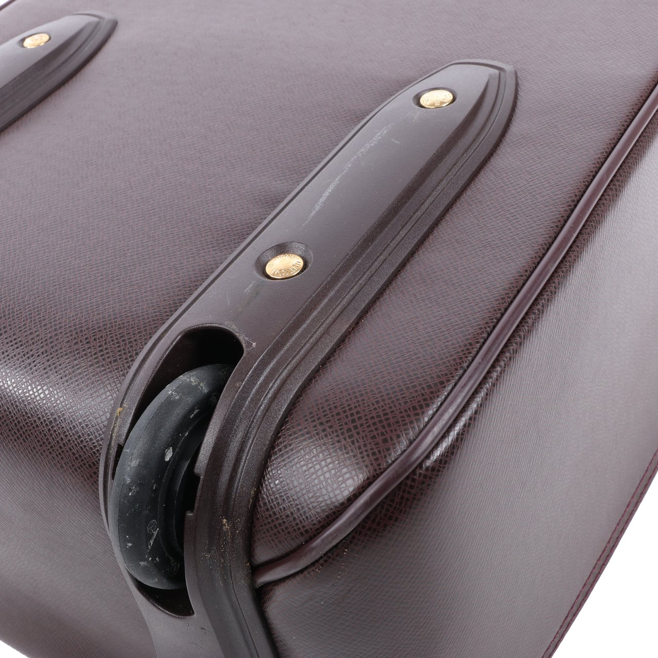 Louis Vuitton Louis Vuitton Taiga Leather Pegase 45 Travel Bag in Brown M23314 Bruin