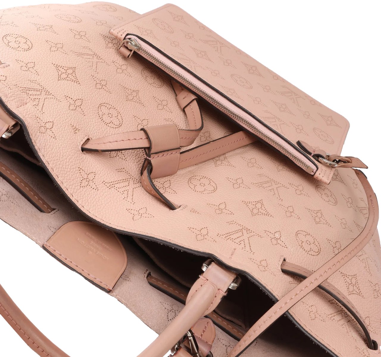 Louis Vuitton Louis Vuitton Girolata Mahina Monogram Handbag in Pink M54401 Roze