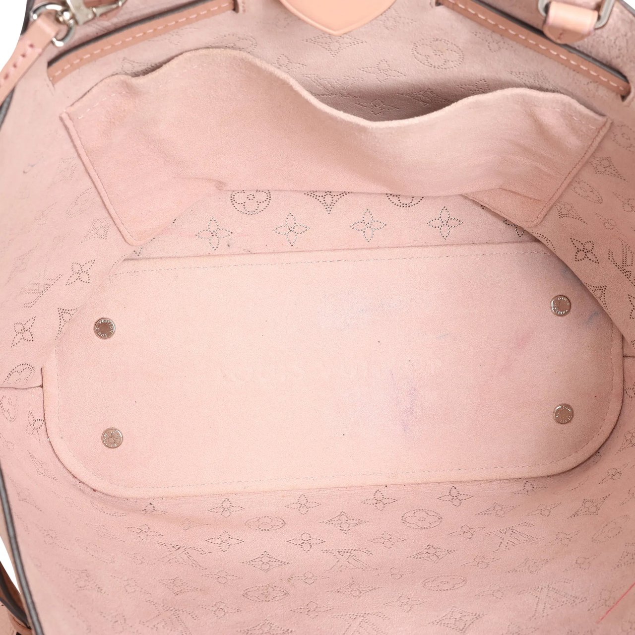 Louis Vuitton Louis Vuitton Girolata Mahina Monogram Handbag in Pink M54401 Roze