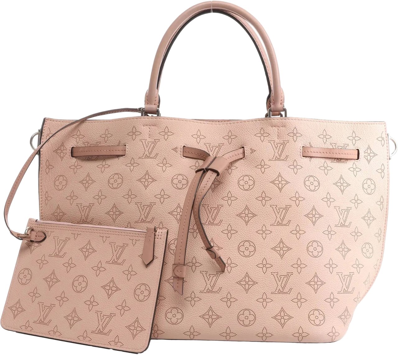 Louis Vuitton Louis Vuitton Girolata Mahina Monogram Handbag in Pink M54401 Roze