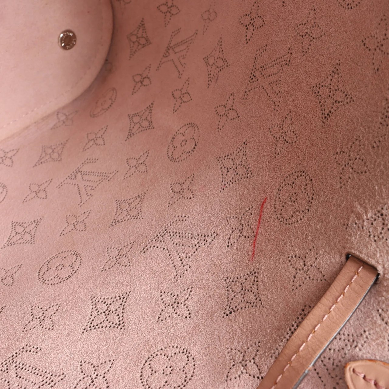 Louis Vuitton Louis Vuitton Girolata Mahina Monogram Handbag in Pink M54401 Roze