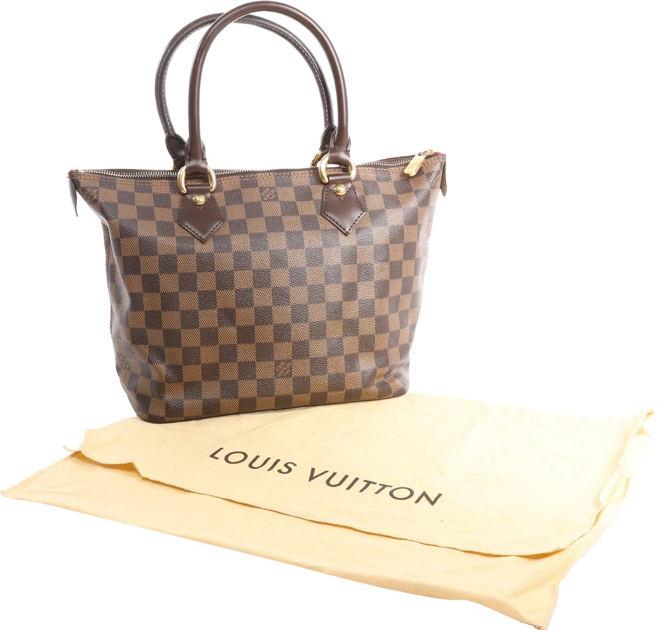 Louis Vuitton Louis Vuitton Saleya PM Damier Ebene Handbag in Brown N51183 Bruin