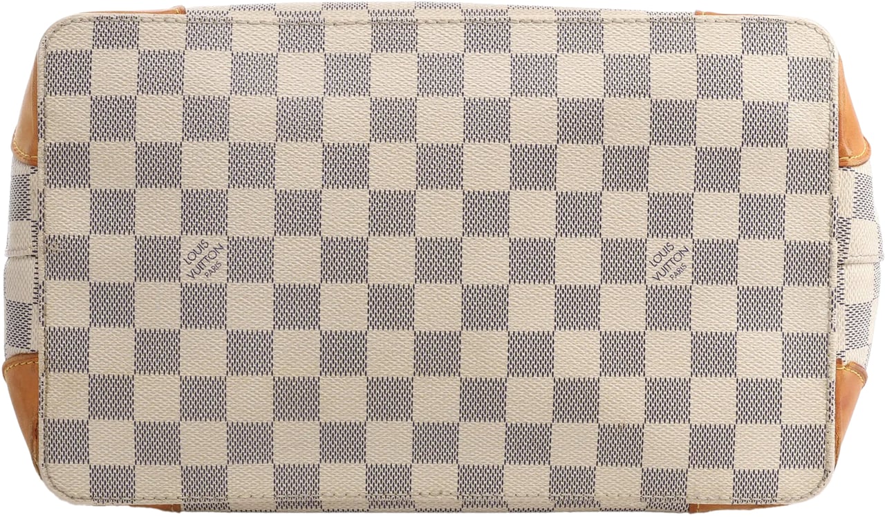 Louis Vuitton Louis Vuitton Hampstead PM Damier Azur Handbag in Beige N51207 Divers