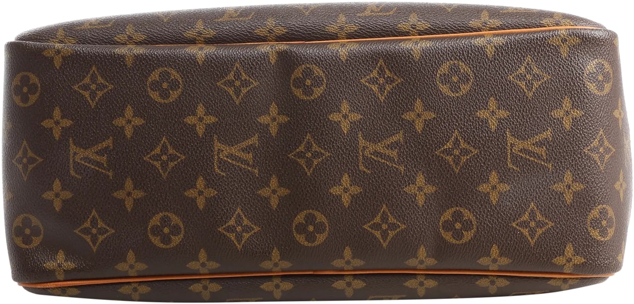 Louis Vuitton Louis Vuitton Deauville Monogram Canvas Handbag in Brown M47270 Bruin