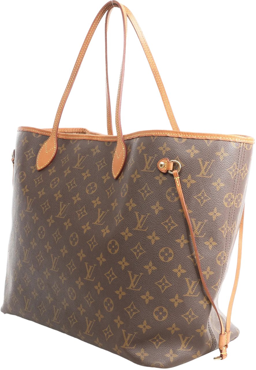 Louis Vuitton Louis Vuitton Neverfull GM Monogram Canvas Shoulder Bag in Brown M40157 Bruin