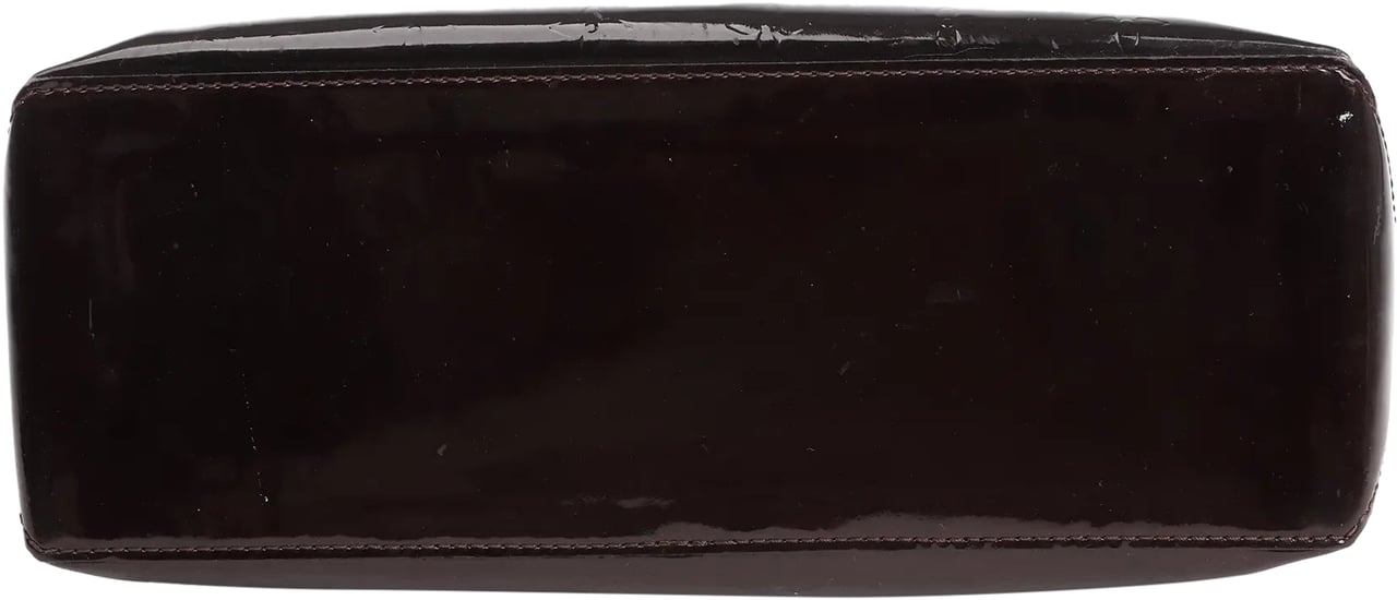 Louis Vuitton Louis Vuitton Wilshire PM Monogram Vernis Handbag in Burgundy M91644 Maroon