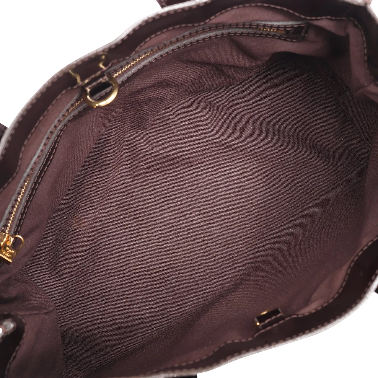 Louis Vuitton Louis Vuitton Wilshire PM Monogram Vernis Handbag in Burgundy M91644 Maroon