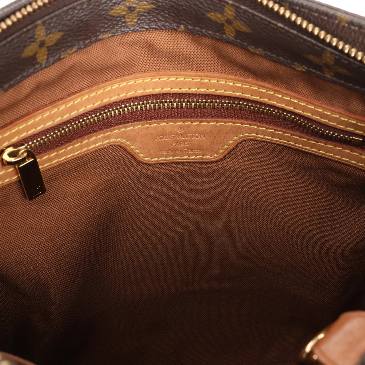 Louis Vuitton Louis Vuitton Cabas Piano Monogram Canvas Shoulder Bag in Brown M51148 Bruin