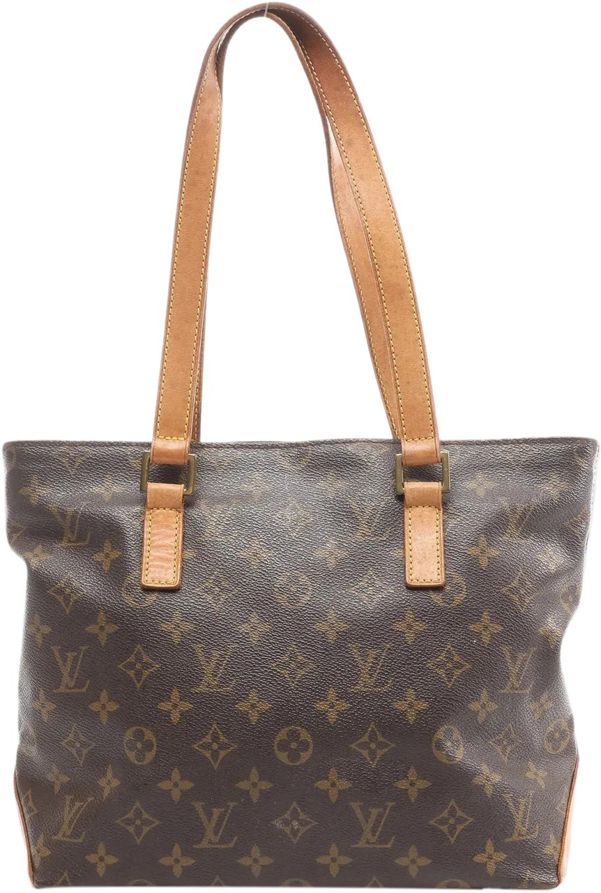 Louis Vuitton Louis Vuitton Cabas Piano Monogram Canvas Shoulder Bag in Brown M51148 Bruin