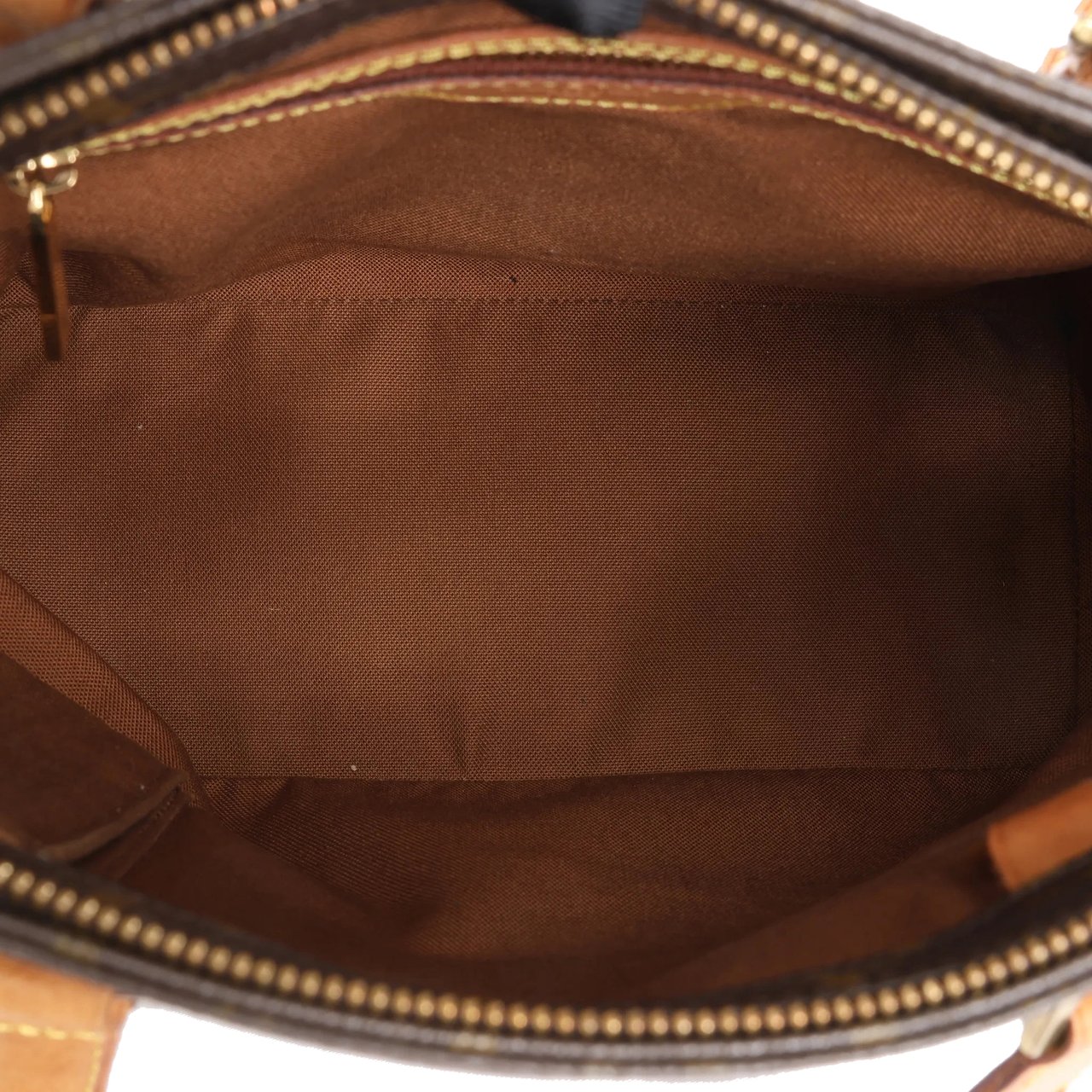 Louis Vuitton Louis Vuitton Cabas Piano Monogram Canvas Shoulder Bag in Brown M51148 Bruin