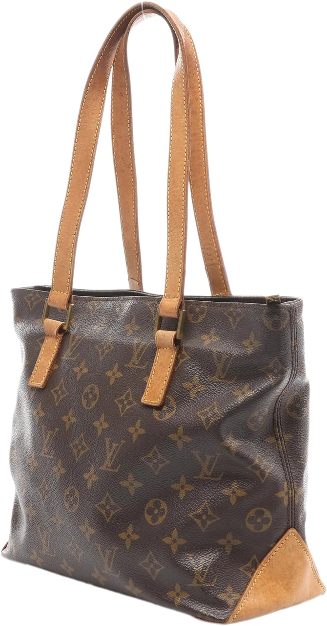 Louis Vuitton Louis Vuitton Cabas Piano Monogram Canvas Shoulder Bag in Brown M51148 Bruin