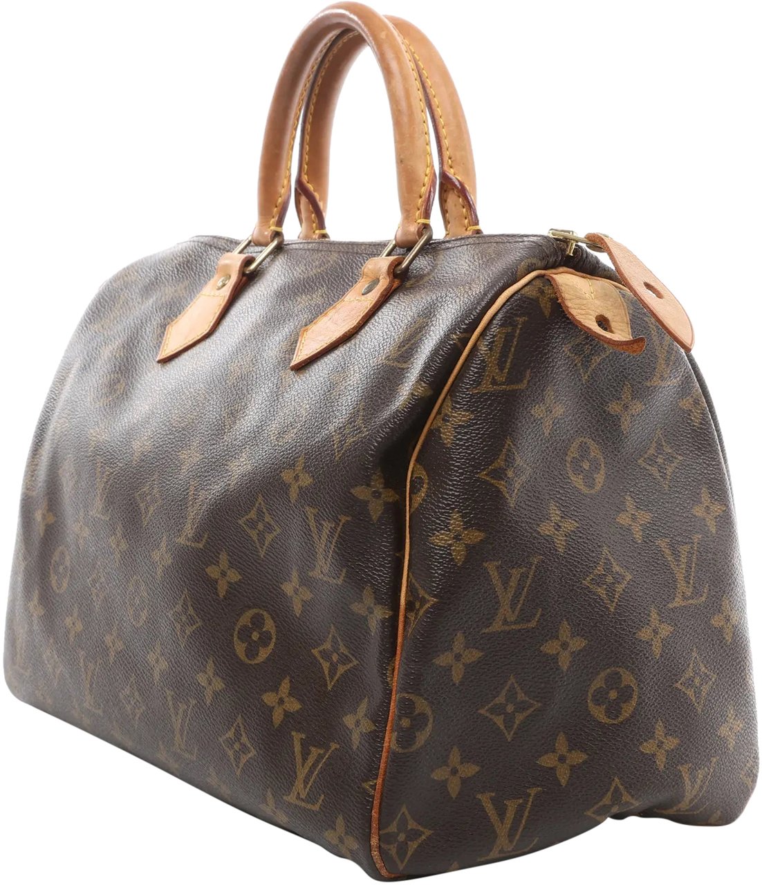 Louis Vuitton Louis Vuitton Speedy 30 Monogram Handbag in Brown M41526 Bruin