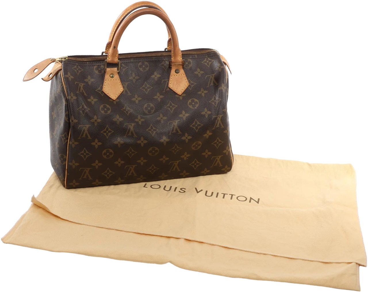 Louis Vuitton Louis Vuitton Speedy 30 Monogram Handbag in Brown M41526 Bruin
