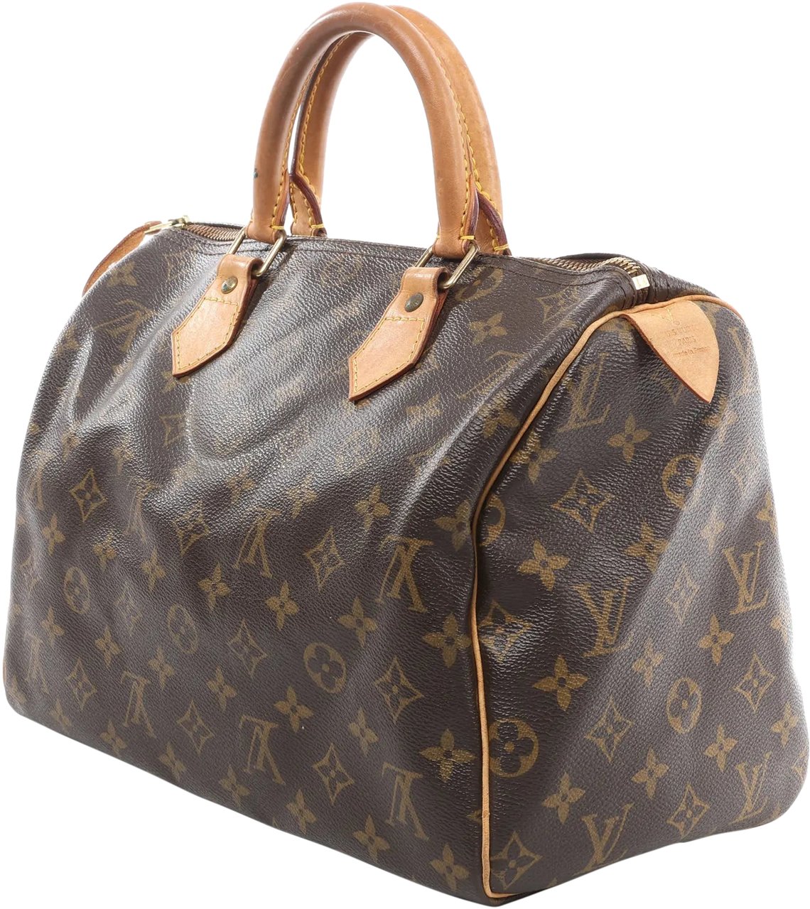 Louis Vuitton Louis Vuitton Speedy 30 Monogram Handbag in Brown M41526 Bruin