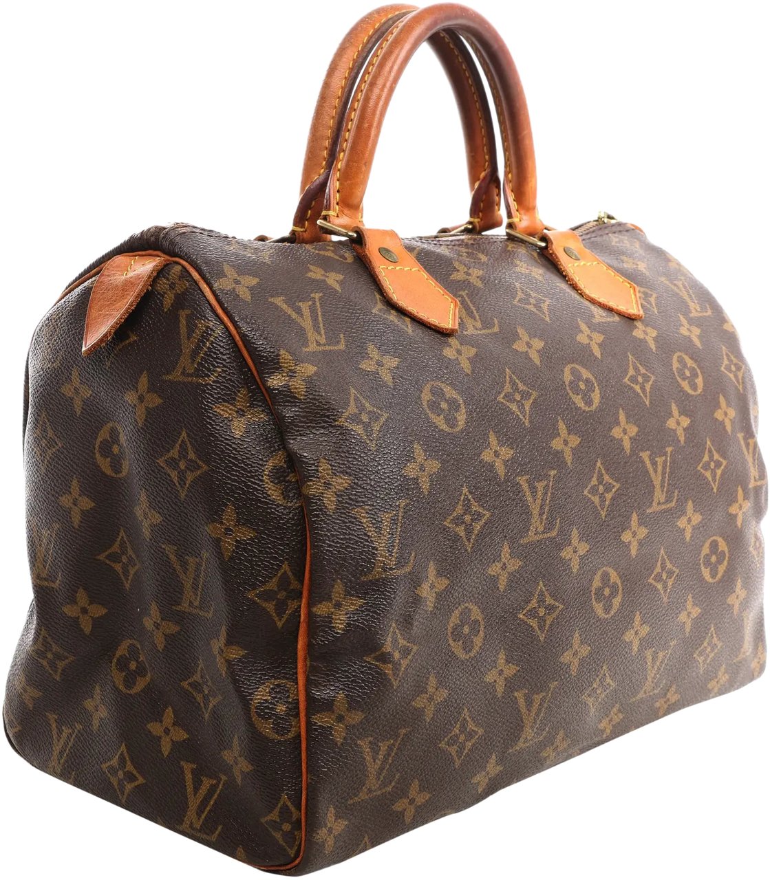 Louis Vuitton Louis Vuitton Speedy 30 Monogram Canvas Handbag in Brown M41526 Bruin