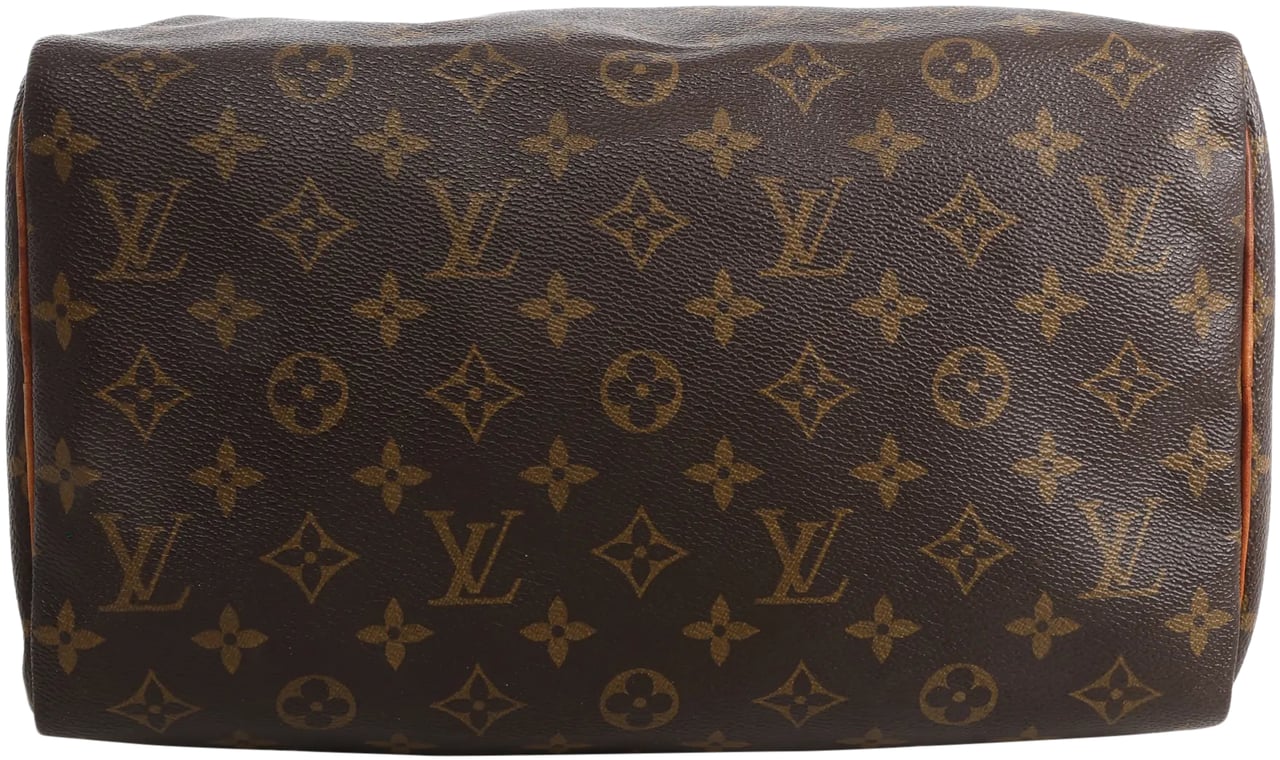 Louis Vuitton Louis Vuitton Speedy 30 Monogram Canvas Handbag in Brown M41526 Bruin