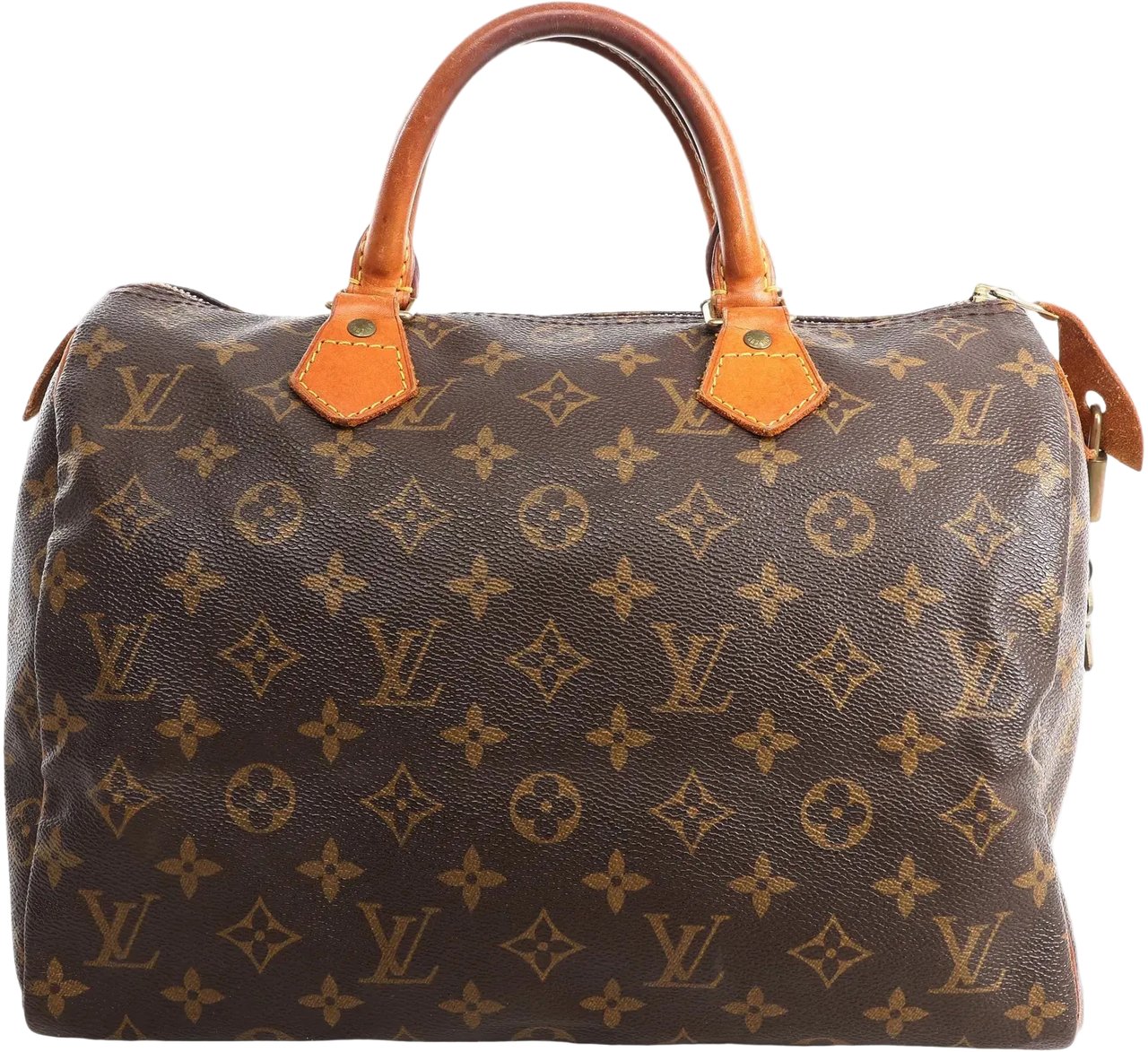 Louis Vuitton Louis Vuitton Speedy 30 Monogram Canvas Handbag in Brown M41526 Bruin