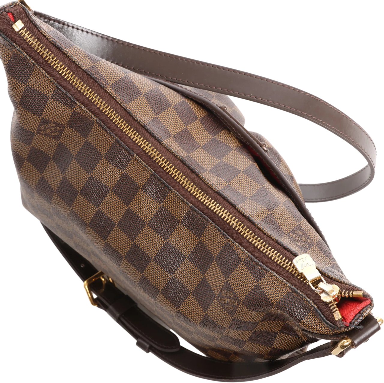 Louis Vuitton Louis Vuitton Bloomsbury PM Damier Ebene Crossbody Bag in Brown N42251 Bruin