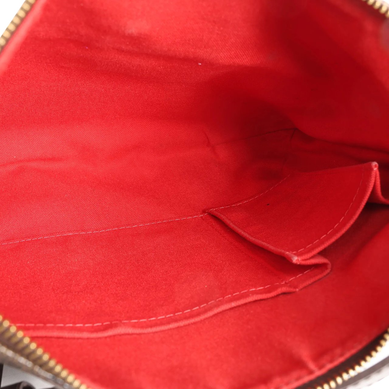 Louis Vuitton Louis Vuitton Bloomsbury PM Damier Ebene Crossbody Bag in Brown N42251 Bruin