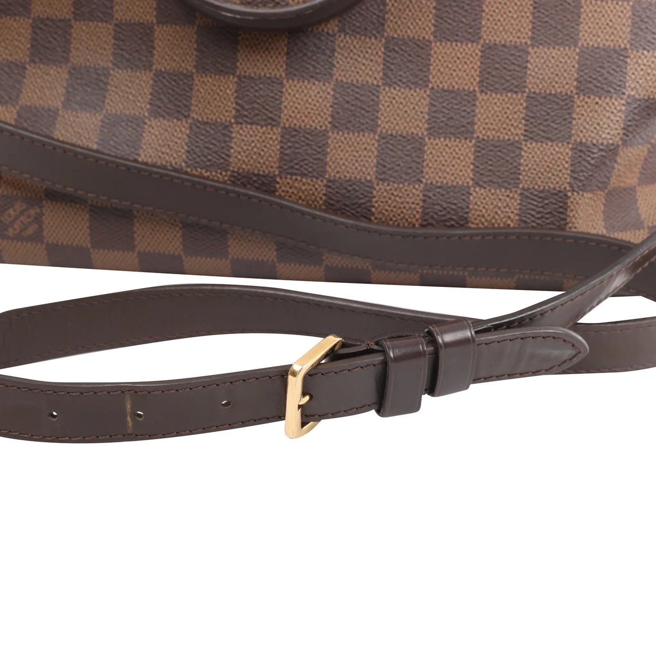 Louis Vuitton Louis Vuitton Kensington Bowling Damier Ebene 2Way Handbag in Brown N41505 Bruin