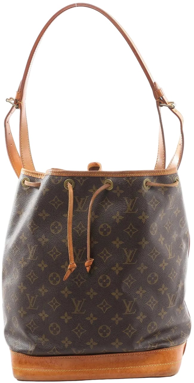 Louis Vuitton Louis Vuitton Noe Monogram Canvas Shoulder Bag in Brown M42224 Bruin
