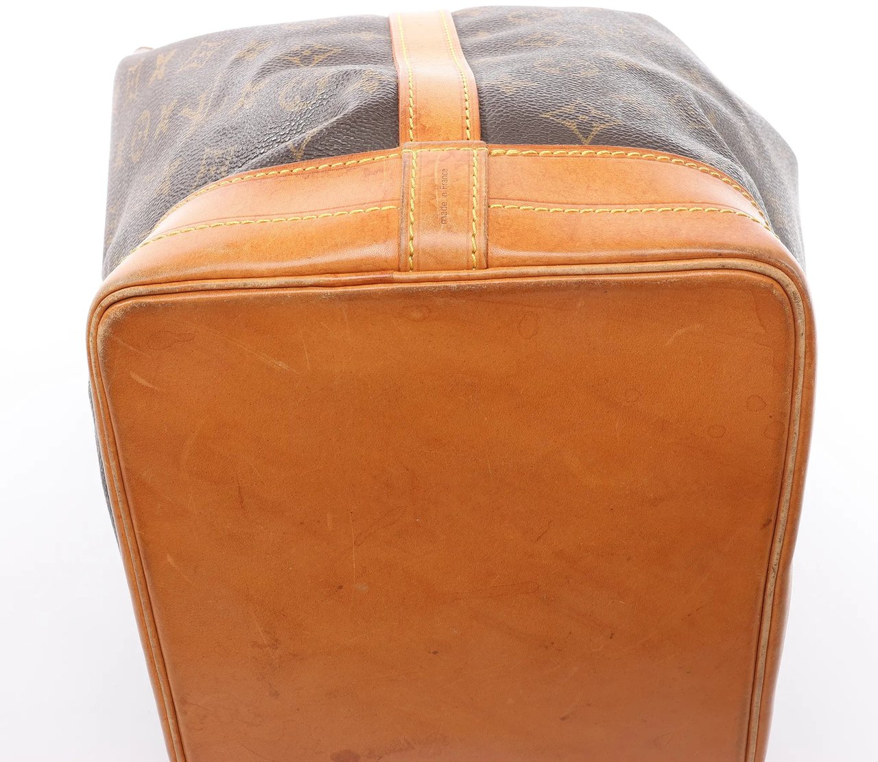 Louis Vuitton Louis Vuitton Noe Monogram Canvas Shoulder Bag in Brown M42224 Bruin