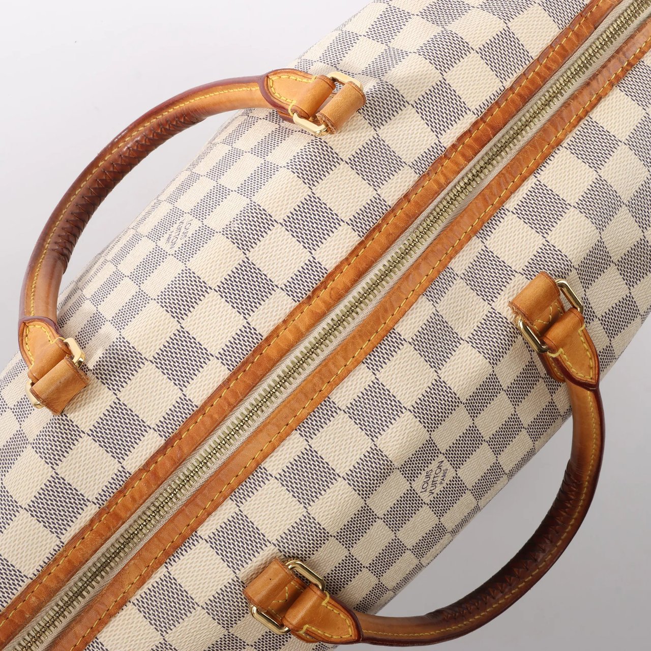 Louis Vuitton Louis Vuitton Riviera MM Damier Azur 2Way Shoulder Bag in Beige N48252 Divers